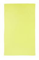 TELO MARE MICROFIBRA 90X150 DA 170 GSM COLORE GIALLO CHIARO