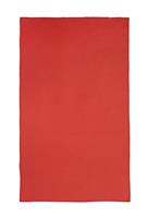 TELO MARE MICROFIBRA 90X150 DA 170 GSM COLORE ROSSO