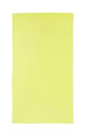 TELO PALESTRA MICROFIBRA 50X90 DA 170 GSM COLORE GIALLO CHIARO