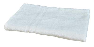 TELO VISO 60X100 IN SPUGNA 400 GSM COLORE BIANCO