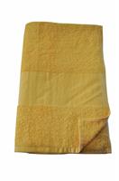 TELO MARE SPUGNA 90X180 CON BANDA STAMPABILE COLORE GIALLO