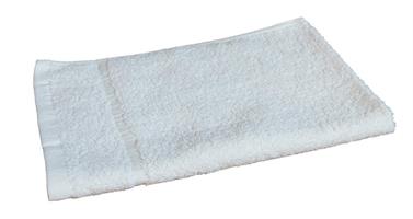 TELO OSPITE 40X60 IN SPUGNA DA 400 GSM COLORE BIANCO