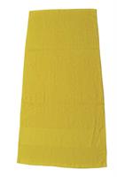 TELO MARE 80X150 IN SPUGNA DA 360 GSM BANDA STAMPABILE COL. GIALLO
