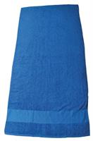 TELO MARE 80X150 IN SPUGNA DA 360 GSM BANDA STAMPABILE COL. ROYAL