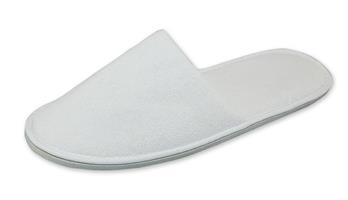 CIABATTE SUPERIOR CON SUOLA IN GOMMA COTONE BIANCHE TAGLIA 42