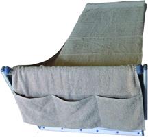 TELO LETTINO SPUGNA 70X220 CON TASCHE DIETRO COLORE COLONIALE
