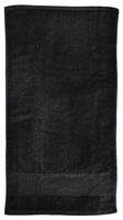TELO PALESTRA SPUGNA 50X90 DA 350 GSM CON BANDA STAMPABILE COL. NERO