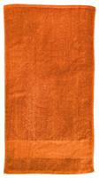 TELO MARE SPUGNA 90X180 CON BANDA STAMPABILE COLORE ARANCIO