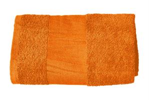 TELO SPUGNA 30X105 DA 350 GSM 100 % COTONE COLORE ARANCIO